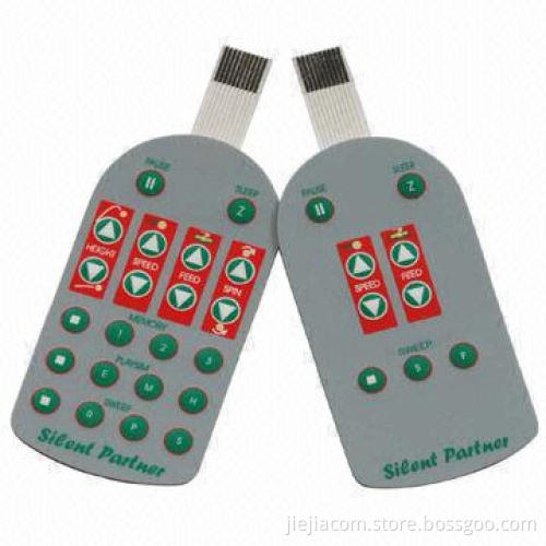 Digital keypad membrane switch